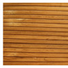 Homeroots Brown 3D Embossed Striped Teak Reclaimed Wood 617486