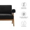 EEI-6504 Lyra Boucle Fabric Loveseat by Modway