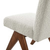 EEI-6508 Lyra Boucle Fabric Dining Room Side Chair Set of 2 by Modway