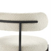 EEI-6520-IVO-BLK Albie Boucle Fabric Bar Stools Set of 2 by Modway