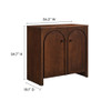 EEI-6537 Appia 2-Door Arched Door Storage Cabinet by Modway