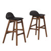EEI-6554-BRN Juno Wood Bar Stool Set of 2 by Modway