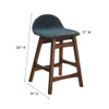 EEI-6555 Juno Wood Counter Stool Set of 2 by Modway