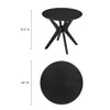 EEI-6558 Crossroads 24" Round Wood Side Table by Modway