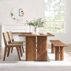 EEI-6559 Amistad 72" Wood Dining Table and Bench Set by Modway