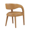 EEI-6561 Pinnacle Vegan Leather Dining Chair Set of 2 by Modway