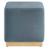 EEI-6640 Tilden 17" Square Performance Velvet Upholstered Ottoman by Modway