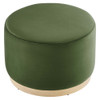 EEI-6646 Tilden Large 23" Round Performance Velvet Upholstered Ottoman by Modway