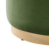 EEI-6646 Tilden Large 23" Round Performance Velvet Upholstered Ottoman by Modway