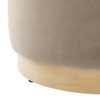 EEI-6652 Tilden 16" Round Performance Velvet Upholstered Ottoman by Modway
