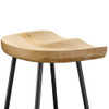 EEI-6741 Concord Backless Wood Counter Stools Set of 2 by Modway