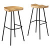 EEI-6742 Concord Backless Wood Bar Stools Set of 2 by Modway
