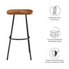 EEI-6742 Concord Backless Wood Bar Stools Set of 2 by Modway