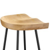 EEI-6742 Concord Backless Wood Bar Stools Set of 2 by Modway