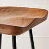 EEI-6742 Concord Backless Wood Bar Stools Set of 2 by Modway