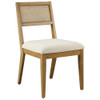 EEI-6781 Nimba Faux Rattan Fabric Dining Chairs Set of 2 by Modway