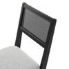 EEI-6781 Nimba Faux Rattan Fabric Dining Chairs Set of 2 by Modway
