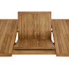 EEI-6813-NAT Vienna Outdoor Patio Teak Wood Extendable Dining Table by Modway