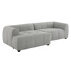 EEI-6868 Liana Left-Facing Upholstered Fabric Modular Sofa with Chaise by Modway