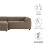 EEI-6868 Liana Left-Facing Upholstered Fabric Modular Sofa with Chaise by Modway