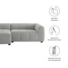 EEI-6868 Liana Left-Facing Upholstered Fabric Modular Sofa with Chaise by Modway