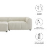 EEI-6868 Liana Left-Facing Upholstered Fabric Modular Sofa with Chaise by Modway