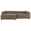 EEI-6868 Liana Left-Facing Upholstered Fabric Modular Sofa with Chaise by Modway