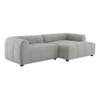 EEI-6869 Liana Right-Facing Upholstered Fabric Modular Sofa with Chaise by Modway