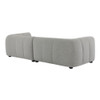 EEI-6869 Liana Right-Facing Upholstered Fabric Modular Sofa with Chaise by Modway