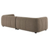 EEI-6869 Liana Right-Facing Upholstered Fabric Modular Sofa with Chaise by Modway