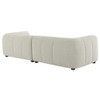 EEI-6869 Liana Right-Facing Upholstered Fabric Modular Sofa with Chaise by Modway