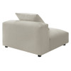 EEI-6885 Solace Modular Upholstered Fabric Armless Chair by Modway