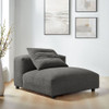 EEI-6885 Solace Modular Upholstered Fabric Armless Chair by Modway