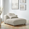 EEI-6885 Solace Modular Upholstered Fabric Armless Chair by Modway