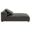 EEI-6887 Solace Modular Upholstered Fabric Armless Chaise Lounge by Modway
