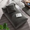 EEI-6887 Solace Modular Upholstered Fabric Armless Chaise Lounge by Modway