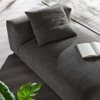 EEI-6887 Solace Modular Upholstered Fabric Armless Chaise Lounge by Modway