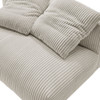 EEI-6890 Solace Modular Corduroy Upholstered Armless Loveseat by Modway
