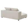 EEI-6891 Solace Modular Upholstered Fabric Armless Loveseat by Modway