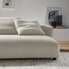 EEI-6891 Solace Modular Upholstered Fabric Armless Loveseat by Modway