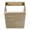 EEI-6967-TRA Render 24" Faux Travertine Bathroom Vanity Cabinet (Sink Not Included) by Modway
