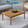 EEI-7010-NAT Wren Outdoor Patio Teak Wood Coffee Table by Modway