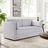 EEI-7012 Linden Upholstered Heathered Chenille Sofa by Modway