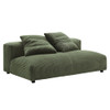 EEI-7024 Solace 2-Piece Modular Corduroy Upholstered Sectional Sofa With Chaise by Modway