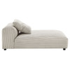 EEI-7024 Solace 2-Piece Modular Corduroy Upholstered Sectional Sofa With Chaise by Modway