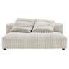 EEI-7024 Solace 2-Piece Modular Corduroy Upholstered Sectional Sofa With Chaise by Modway