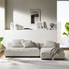 EEI-7024 Solace 2-Piece Modular Corduroy Upholstered Sectional Sofa With Chaise by Modway