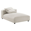 EEI-7025 Solace 2-Piece Modular Upholstered Fabric Sectional Sofa With Chaise by Modway