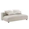 EEI-7025 Solace 2-Piece Modular Upholstered Fabric Sectional Sofa With Chaise by Modway