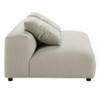 EEI-7025 Solace 2-Piece Modular Upholstered Fabric Sectional Sofa With Chaise by Modway